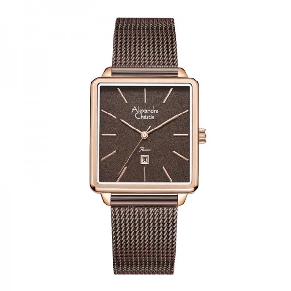 Alexandre Christie AC 2922 Rosegold Brown LDBROBO